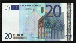 20 EURO "E" R030 SLOVAQUIE - SLOVACCHIA CIRCULE-CIRCULATED DRAGHI - 20 Euro