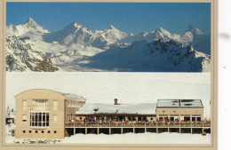 CPM Saint Luc Restaurant D'altitude Tignousa Et Vue Sur Les Montagnes - Saint-Luc