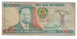 MOZAMBICO 10000 METICAIS 1991 - Mozambique