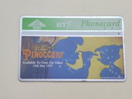 United Kingdom-(BTA094)-PINOCCHIO-shadows-(20units)(141)(525F08657)-price Cataloge1.50£-used+1card Prepiad Free - BT Werbezwecke