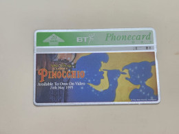 United Kingdom-(BTA094)-PINOCCHIO-shadows-(20units)(142)(525H41848)-price Cataloge1.50£-used+1card Prepiad Free - BT Werbezwecke