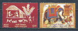 °°° INDIA 2012 - MI 2656/57 °°° - Used Stamps