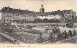 FRANCE - 70 - LUXEUIL - Le Séminaire Et L'Eglise - LL -  Carte Postale Ancienne - Luxeuil Les Bains