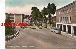 CASERTA - VIALE VITTORIO VENETO F/GRANDE  VIAGGIATA  1957 ANIMAZIONE - Caserta