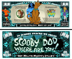 USA - FANTASY NOTE -  SCOOBY  DOO  - UNC / CARTOON  SERIE - Other & Unclassified