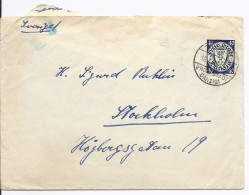 Danzig (004624) Brief Gelaufen Nach Stockholm - Storia Postale