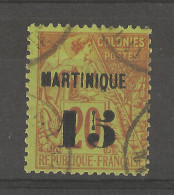 Martinique - Colonie (1888 ) N°5 - Oblitérés