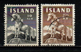 ISLANDA - 1958 - PONY D'ISLANDA - USATI - Gebruikt