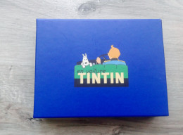 Coffret Avec Jeux De Cartes Tintin En Voiture (neuf Sous Blister) - Tintin