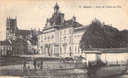 FRANCE - 77 - MEAUX - Place De L'Hôtel De Ville - Edit Château Thierry -  Carte Postale Ancienne - Meaux