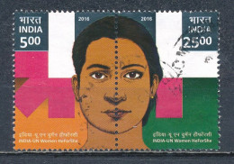 °°° INDIA 2016 - MI 2946/47 °°° - Used Stamps