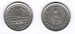 ARGENTINA   1 PESO 1960 (KM # 58) #7116 - Argentine