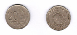 URUGUAY   20 PESOS 1970 (KM # 56) #7124 - Uruguay