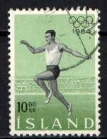 ISLANDA - 1964 - OLIMPIADI DI TOKIO - SALTO TRIPLO - USATO - Usados