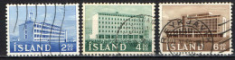 ISLANDA - 1962 - EDIFICI DI INTERESSE PUBBLICO - USATI - Used Stamps