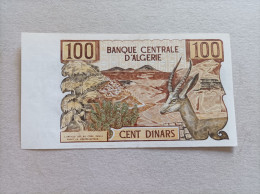 Billete De Argelia De 100 Dinares, Año 1970, AUNC - Argelia