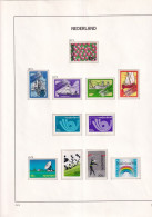 Année 1973 Complète Avec Bloc MNH - Años Completos