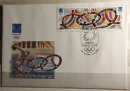 LOT  MAC03 -  Olympic Games 2004 - FDC - Summer 2004: Athens