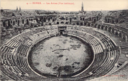 FRANCE - 30 - NIMES - Les Arènes - Vue Intérieure -  Carte Postale Ancienne - Nîmes