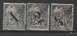 Timbre De Colonie Française St Pierre Et Miquelon Oblitéré N 45 / 47 - Gebraucht