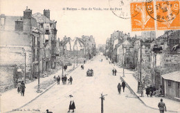 FRANCE - 51 - REIMS - Rue De Veske - Vue Du Pont - Carte Postale Ancienne - Reims