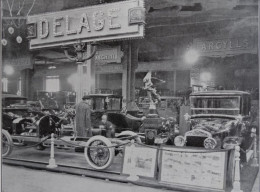 Salon De L' Automobile Stand DELAGE 1912 - Voitures