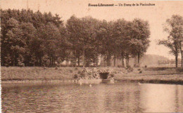 Freux-Libramont Un étang De La Pisciculture Hotel Duroy La Maison Des Voyageurs Voyagé En 1938 - Libramont-Chevigny