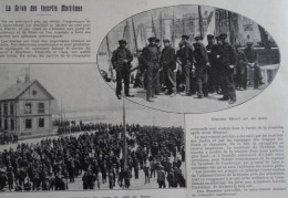 LE HAVRE Grève Des Inscrits Maritimes  1912 - Voitures