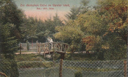 AK Varel - Zur Deutschen Eiche Im Vareler Wald - Soldatenkarte 1909  (64074) - Varel