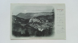 [NIEDERÖSTERREICH] - SEMMERING - 1898 - Polleroswand Und Raxalpe - Semmering