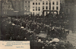 Bruxelles : 75e Anniversaire De L'Indépendance Belge - Grand Cortège Historique Période Bourguignonne - Fêtes, événements