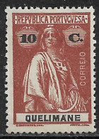 Quelimane – 1914 Ceres 10 C. Mint Stamp - Sonstige & Ohne Zuordnung