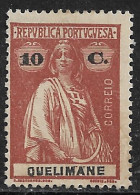 Quelimane – 1914 Ceres 10 C. Mint Stamp - Otros & Sin Clasificación