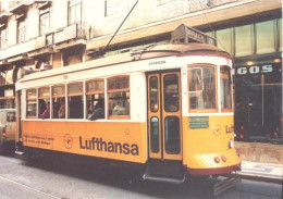 Carro Elétrico Da Carris - Lisboa Graça - Lufthansa - Strassenbahnen