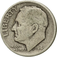 Monnaie, États-Unis, Roosevelt Dime, Dime, 1948, U.S. Mint, Philadelphie, TTB - 1946-...: Roosevelt