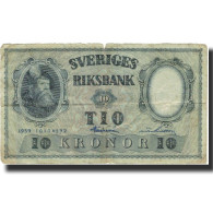 Billet, Suède, 10 Kronor, 1959, 1959, KM:43g, TB - Svezia