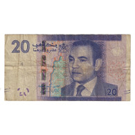 Billet, Maroc, 20 Dirhams, KM:68, B - Marokko