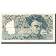 France, 50 Francs, Quentin De La Tour, 1977, TB, Fayette:67.2, KM:152a - 50 F 1976-1992 ''quentin De La Tour''