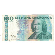 Billet, Suède, 100 Kronor, 2001, KM:65a, TTB - Suède