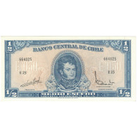 Billet, Chili, 1/2 Escudo, KM:134a, NEUF - Cile