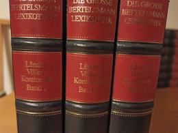 Bertelsmann Lexikothek, Völker, Länder, Kontinente Band 1-3 - Lexicons