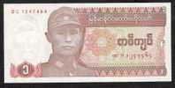 MYANMAR P67  1    KYAT     1990 #OC    UNC. - Myanmar