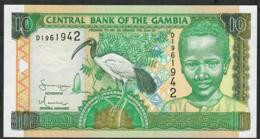 GAMBIA PP21c 10 DALASI 2005 Prefix D Signature 14    UNC. - Gambie