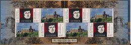 2017 Deutschland Allem. Fed.  Mi. 3310+ 3300 **MNH  Europa  Wartburg, Eisenach /  Martin Luther Booklet - 2017