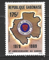 GABON. N°656 Oblitéré De 1989. Confrérie De La Chaîne Des Rôtisseurs. - Alimentation