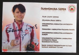 Polski Zwiazek Strzelectwa Sportowego Poland Shooting Federation Association Union Archery Slawomira Szpek SL-1 - Archery