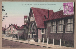 Delcampe - CPA 59 - AULNOYE - Ecole Des Garçons De La Nouvelle Cité - TB PLAN Etablissement Scolaire - Aulnoye