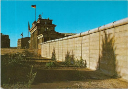 Allemagne  - Berlin -    Brandenburger  Tor  Und  Mauer - Muro De Berlin