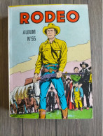 Bd  Album  RODEO   N° 55  Avec N° 287.288.289.290 Dedans LUG 1975 TEX WILLER  BIEN ++ - Lug & Semic