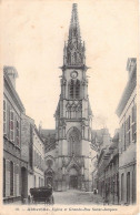 FRANCE - 80 - ABBEVILLE - Eglise Et Grande Rue Saint Jacques - Carte Postale Ancienne - Abbeville